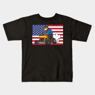 American Lawn Mower Kids T-Shirt